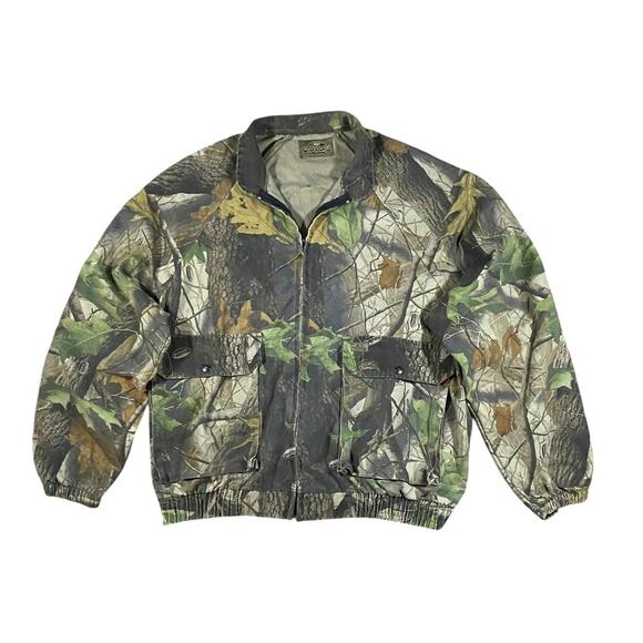 American Vintage Other - Vintage 90s Whitewater Outdoors Camo Jacket - 2XL